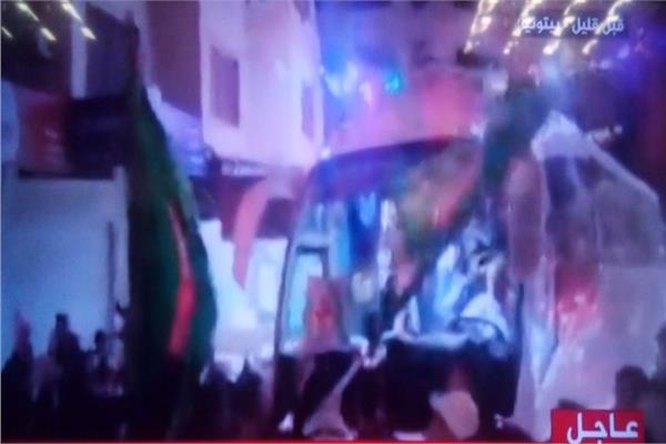حافلة الأسري الفلسطينيين المحررين
