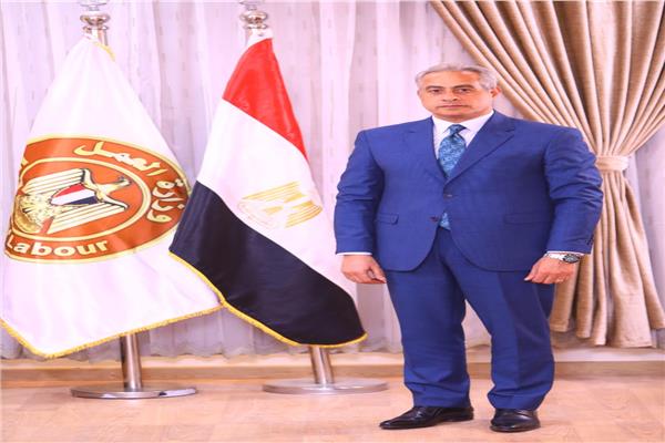 وزير العمل حسن شحاتة