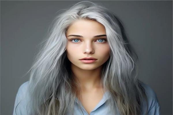 ظهور الشعر الأبيض