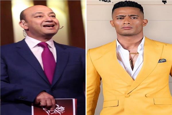 محمد رمضان وعمرو أديب