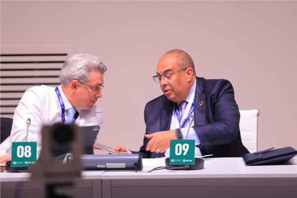  محمود محيي الدين خلال مشاركته في COP28