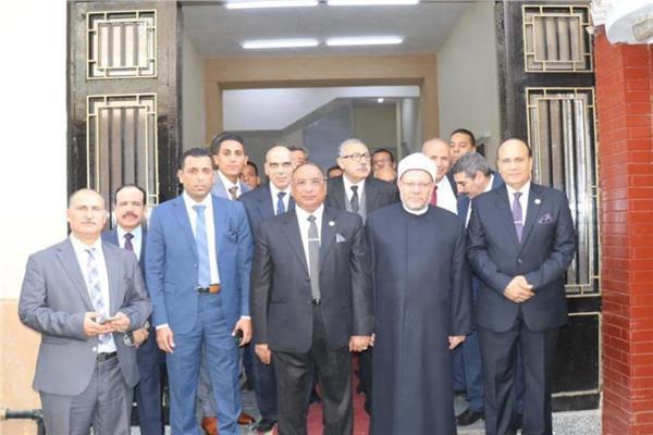 المستشار مسعد عبد المقصود الفخراني - دكتور شوقي علام- مفتي الجمهورية