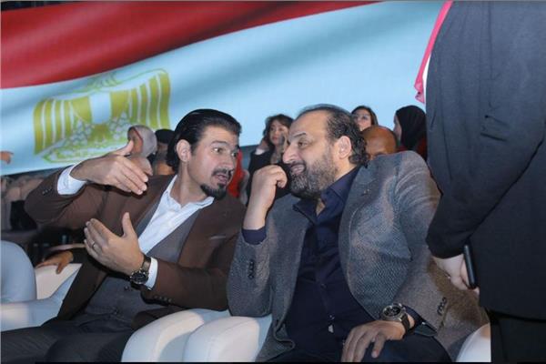الفنان ياسر جلال والإعلامي محمد شبانة