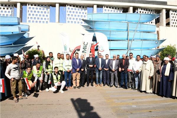 اللواء أشرف الداودى محافظ قنا خلال الفاعيلية