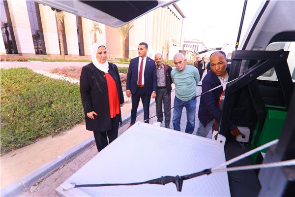 وزيرة التضامن الاجتماعي تتابع الاستعدادات الانتخابية