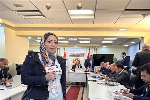 بوابة أخبار اليوم من داخل غرفة عمليات الهيئة الوطنية للانتخابات
