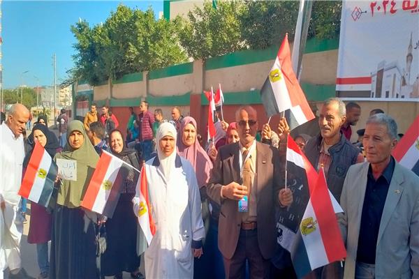 إقبال جماهيري حاشد على لجان البحيرة في أول أيام مارثون الإنتخابات الرئاسية