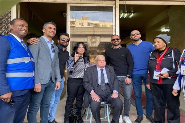 الفريق جلال الهريدي رئيس حزب حماة الوطن