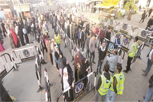 إقبال كبير على التصويت فى ثانى أيام الانتخابات