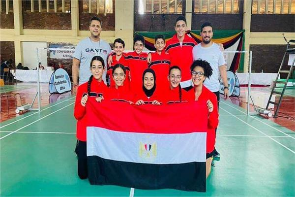 لمنتخب الوطني لناشئي الريشة الطائرة