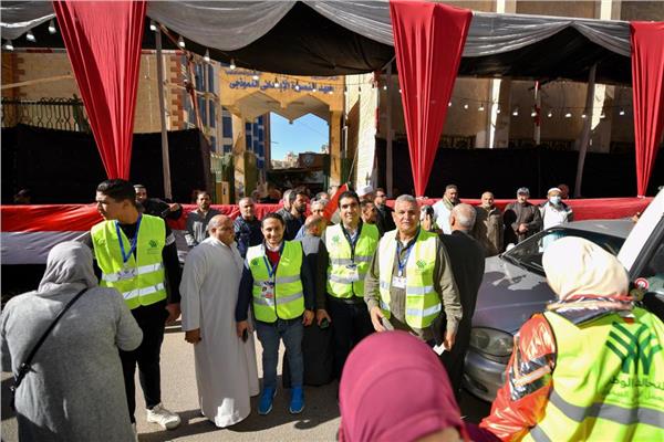 مسيرات حاشدة وتواجد مكثف لأعضاء التحالف الوطني للعمل الأهلي بالدقهلية باللجان
