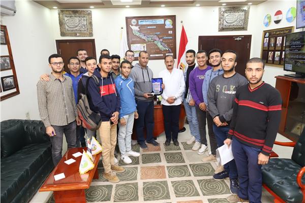 زيارة ميدانية لطلاب طب جامعة الازهر فرع أسيوط