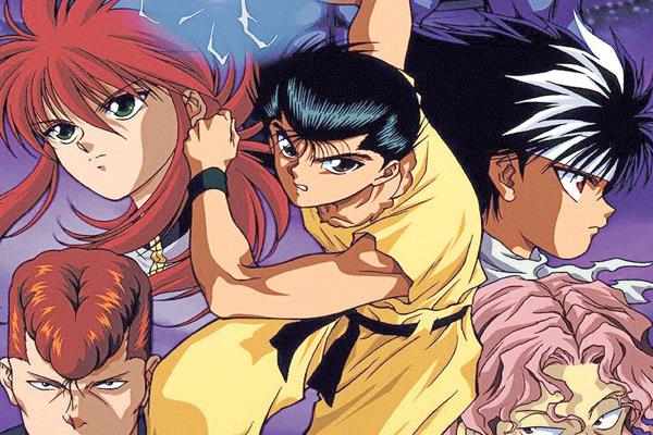 مشهد من مسلسل الرسوم المتحركة  «Yu Yu Hakusho»