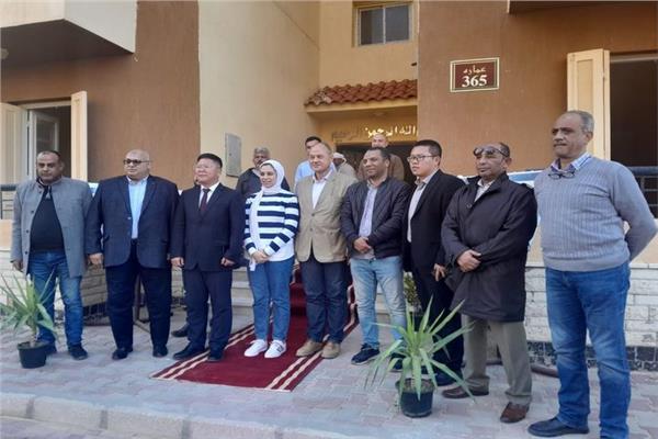 وفدٌ من " اقتصادية قناة السويس " ومستثمرين صينيين يدرسون الفرص الاستثمارية ببورسعيد الجديدة