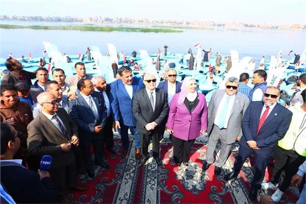 نيفين القباج خلال الاحتفال
