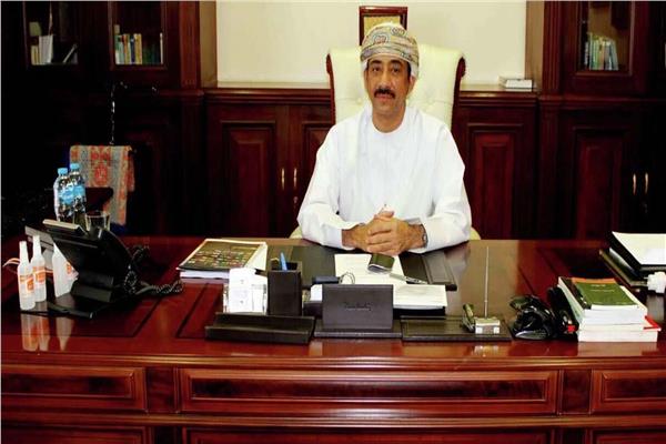 السفير عبدالله الرحبى خلال حواره مع الكاتبين الصحفيين «أسامة عجاج - عمر عبدالعلي»