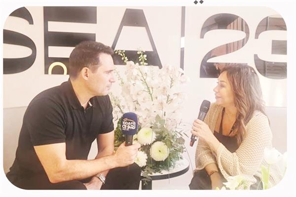 الفنان ظافر العابدين ضيفا على برنامج «أسرار النجوم» مع إنجي علي