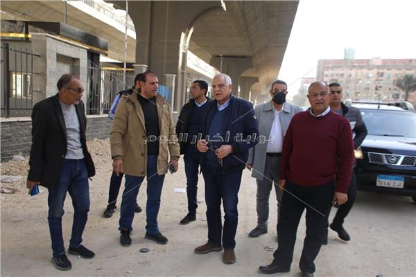 محافظ الجيزة يكلف ببدء تطوير القطاعات المنتهي تغطيتها بترعة المريوطية  