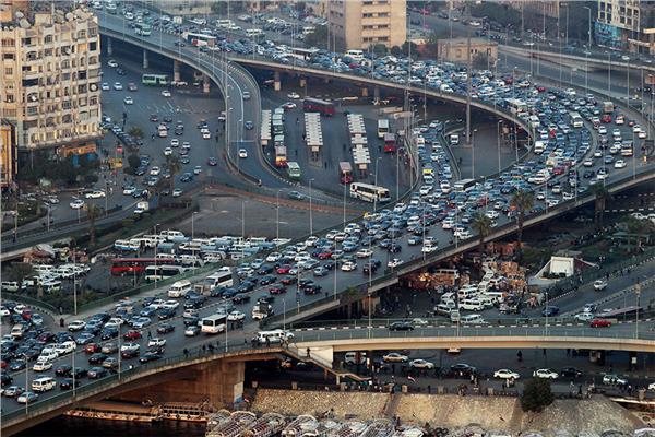 كثافات أعلى كوبري أكتوبر