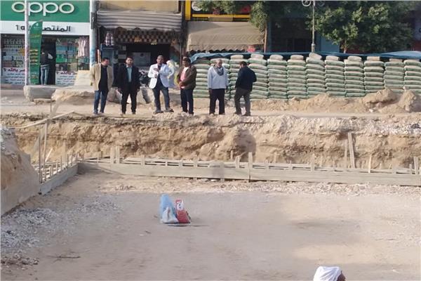 تنفيذ مشروع تطوير وتجديد موقف سيارات الغنايم