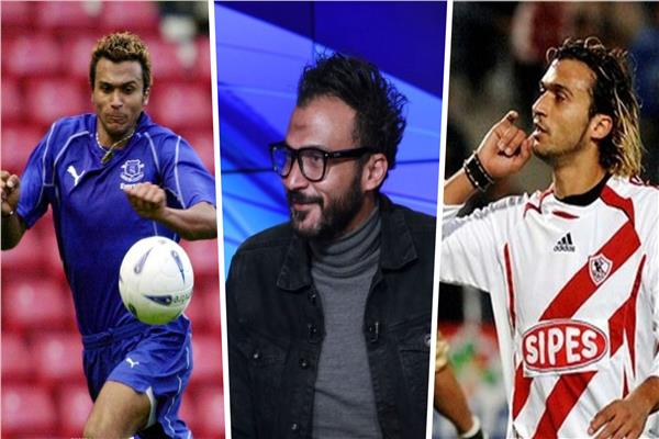 لاعب كرة القدم السابق إبراهيم سعيد