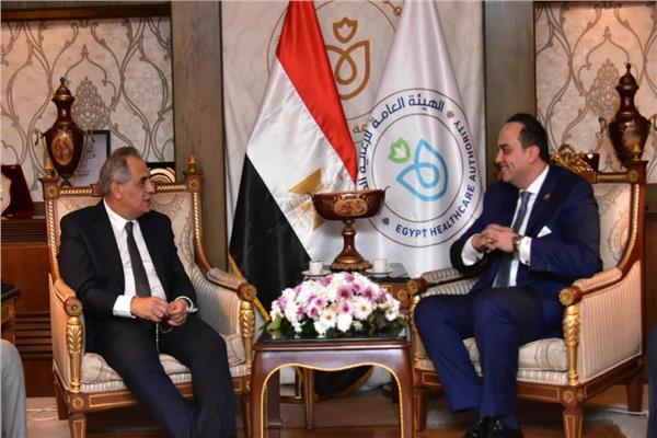  رئيس هيئة الرعاية الصحية يلتقى نائب وزير الاتصالات