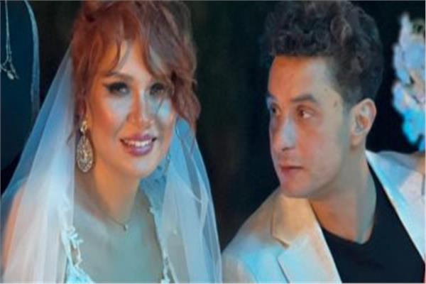 نوال مع أحمد الفيشاوي