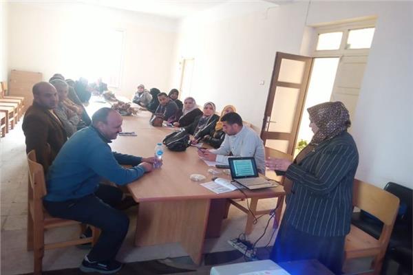 جانب من البرنامج التدريبى