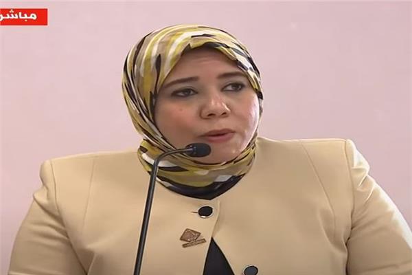 النائبة هيام الطباخ عضو مجلس النواب عن تنسيقية شباب الأحزاب والسياسيين
