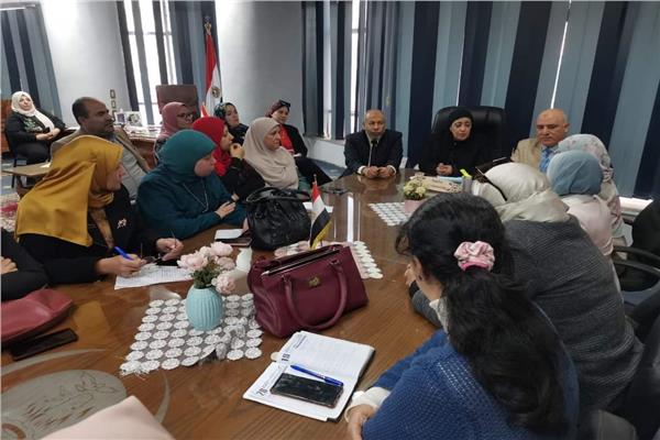 صحة المنوفية مناقشة خطة تأمين احتفالات أعياد الميلاد  