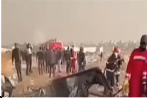 اللقطات الأولى لموقع استهداف مقر الحشد الشعبي ببغداد
