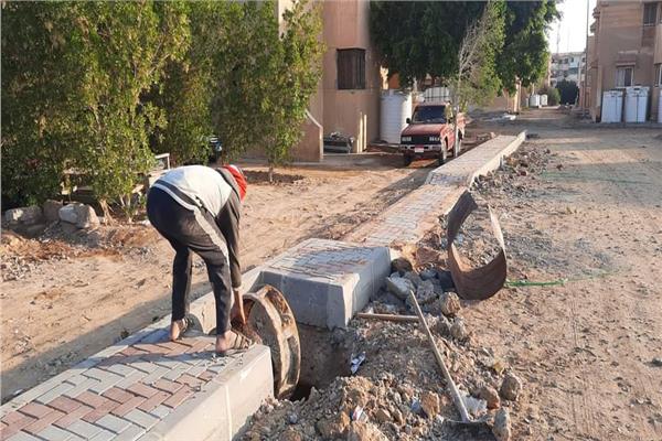 جانب من أعمال التطوير