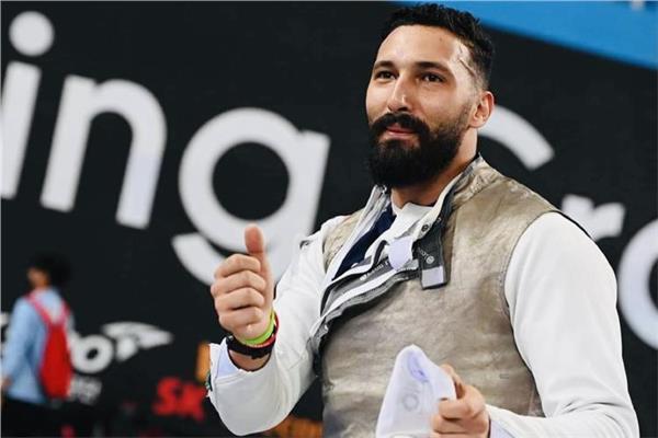 علاء أبو القاسم بطل سلاح الشيش
