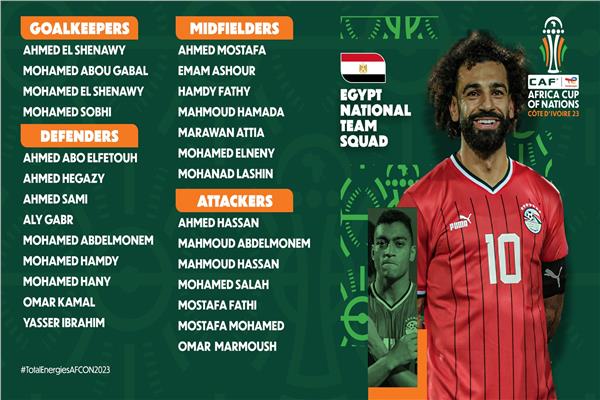 قائمة منتخب مصر