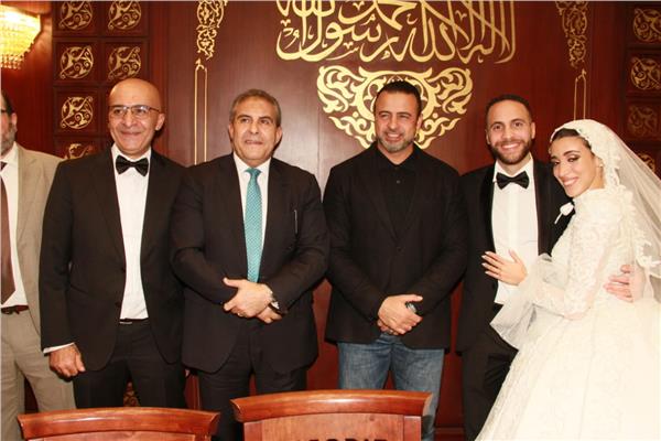 الإعلامي محمد الليثي يحتفل بعقد قران ابنته
