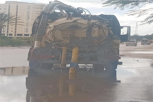 جهود للتعامل مع مياه الأمطار