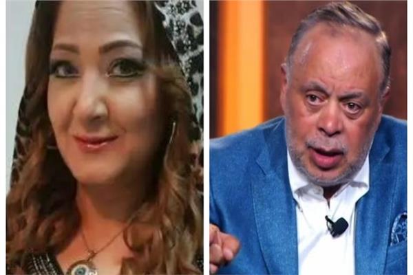 أشرف زكي والفنانة عنبر