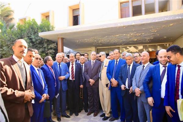  نقيب المحامين وجانب من الجولة