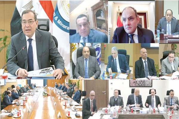 وزير البترول يعتمد الموازنات التخطيطية للعام المالى