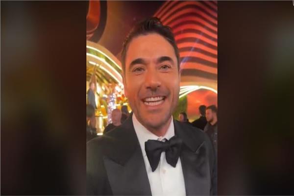 وصول أحمد عز لـ حفل JOY AWARDS