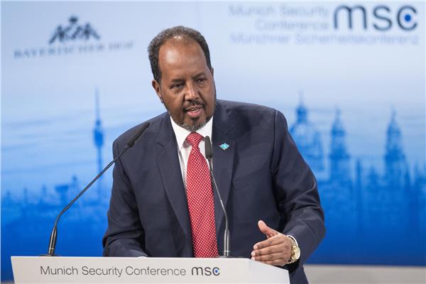الرئيس الصومالي حسن شيخ محمود