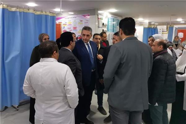 وكيل صحة كفر الشيخ يتابع سير العمل بمستشفى دسوق العام‎