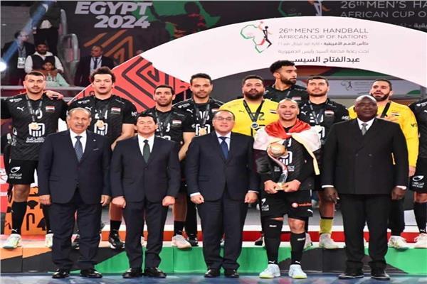 منتخب مصر يتوج بلقب أمم أفريقيا لليد