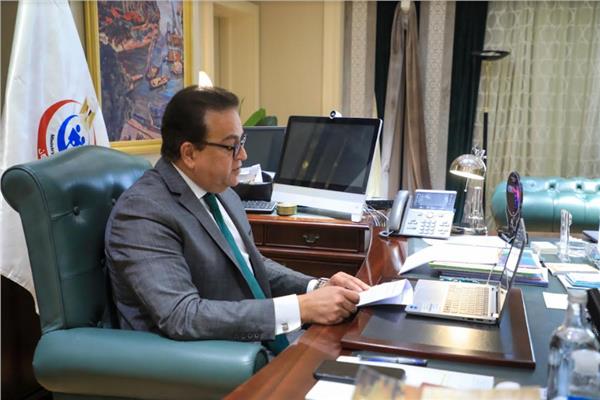 الدكتور خالد عبدالغفار وزير الصحة والسكان