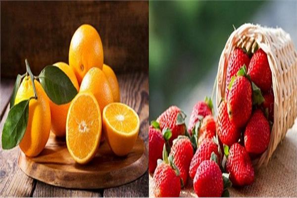 البرتقال والفراولة- أرشيفية