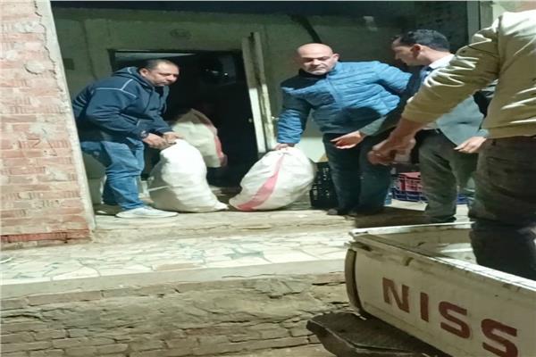 ضبط نصف طن لحوم ودواجن غير صالحة للاستهلاك 