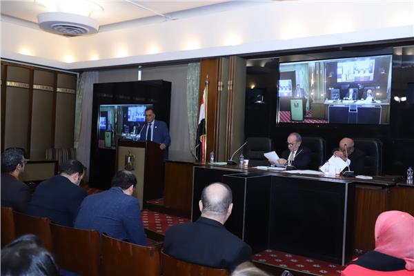  اللجنة المشتركة من لجنة الصحة والسكان ومكتب لجنة الإسكان والإدارة المحلية والنقل