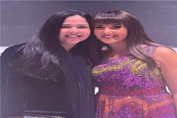 إيمي سمير غانم وشقيقتها دنيا سمير غانم