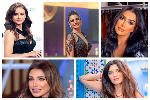 غادة عبد الرازق ودرة ونيللى كريم وغادة عادل وروجينا