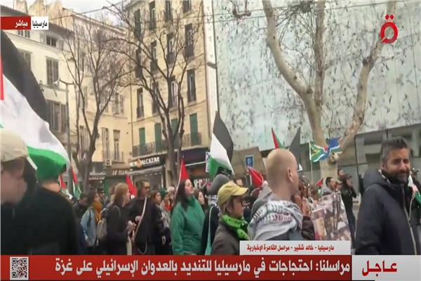  احتجاجات في مارسيليا